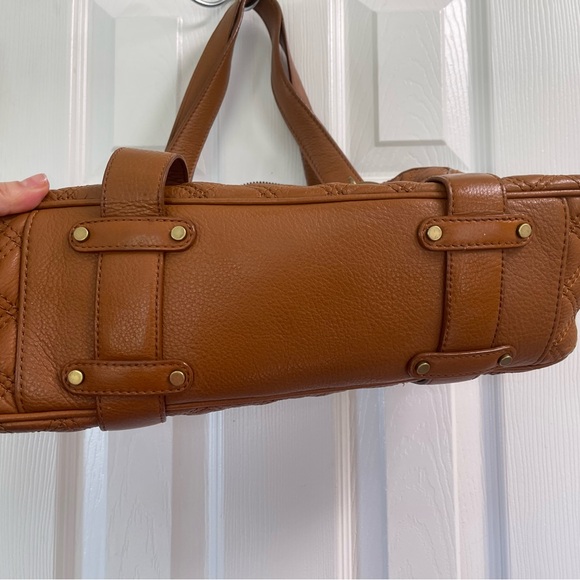 Michael Kors Tan Quilted Shoulder Bag - Picture 7 of 12